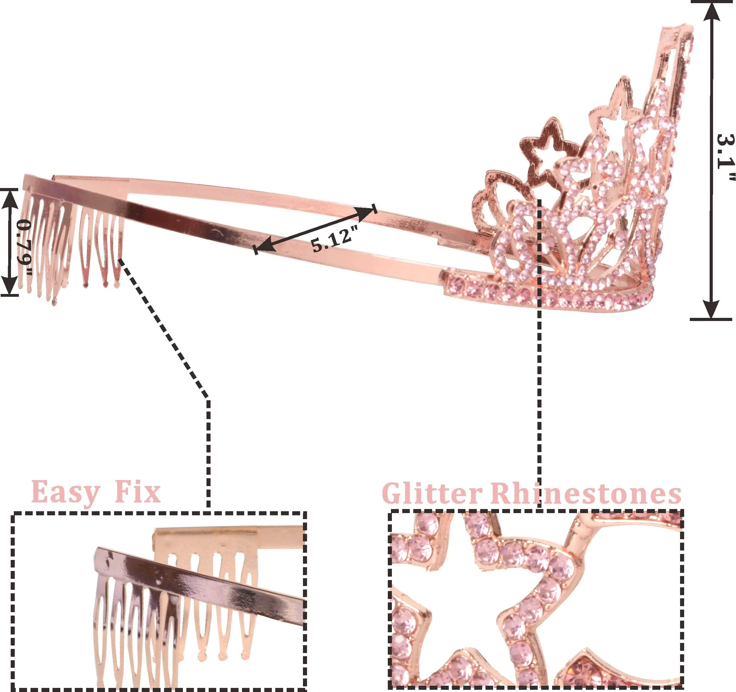 32nd Birthday Gifts for Women, 32nd Birthday Tiara and Sash Pink, HAPPY 32nd Birthday