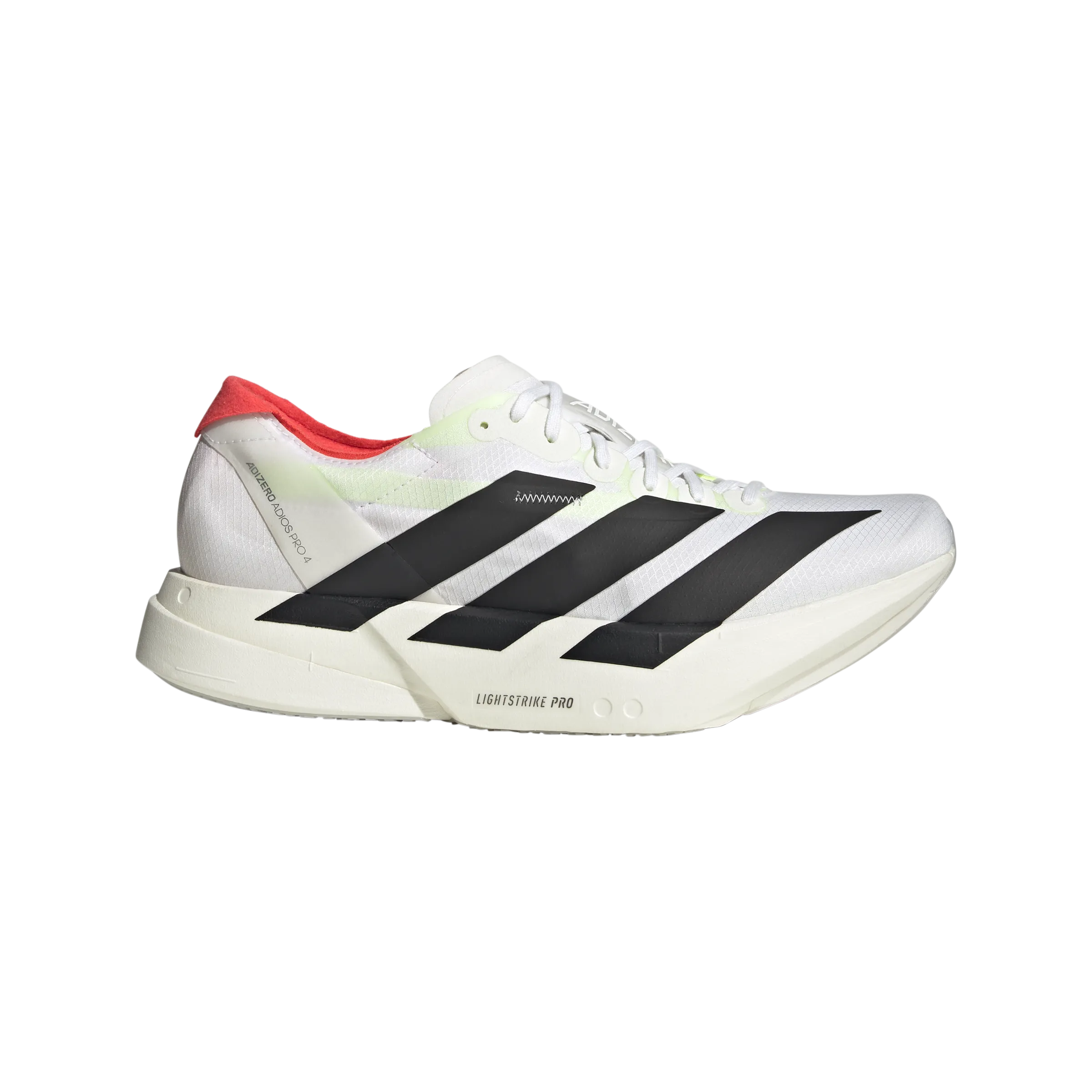 Adidas Adizero Adios Pro4 (Mens) - White/CoreBlack/SilverMet