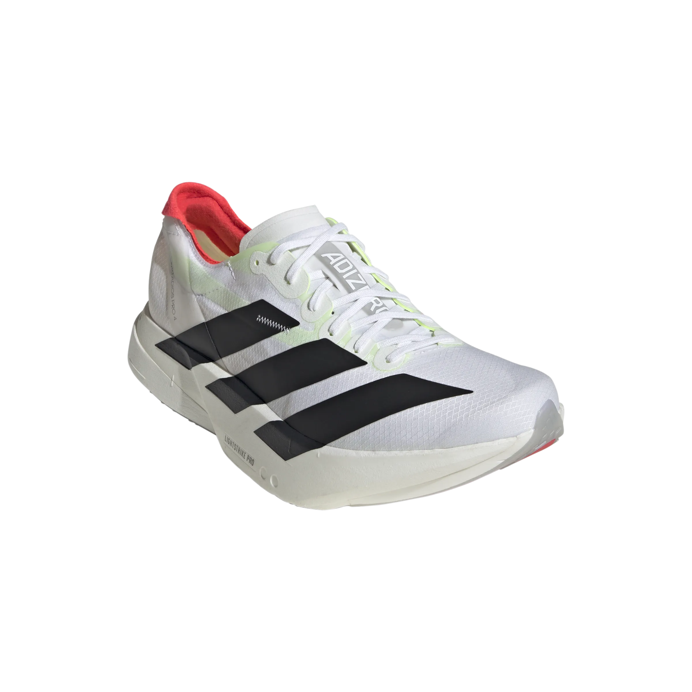 Adidas Adizero Adios Pro4 (Mens) - White/CoreBlack/SilverMet