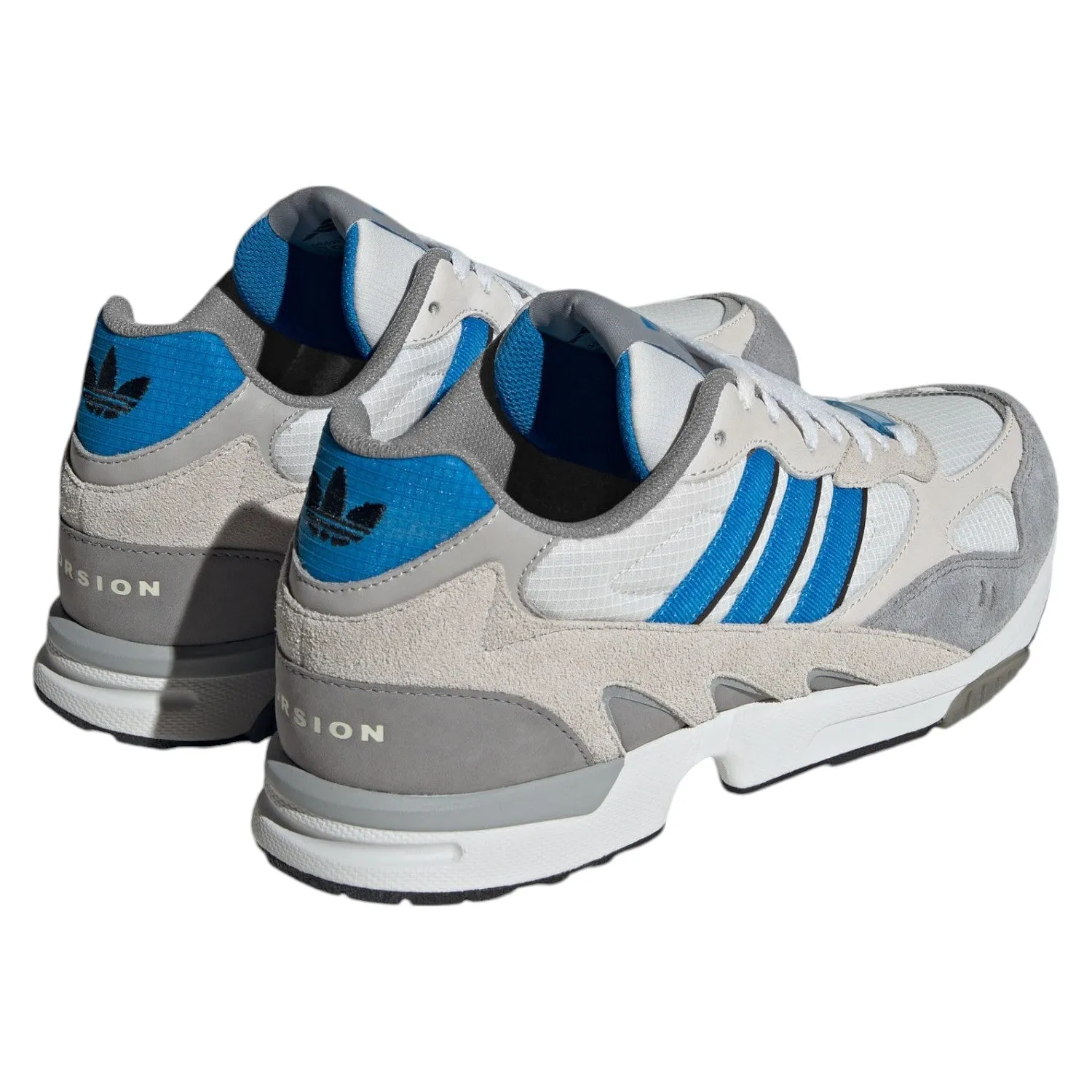 adidas Originals Torsion Super Shoes - White / Bright Blue / Grey