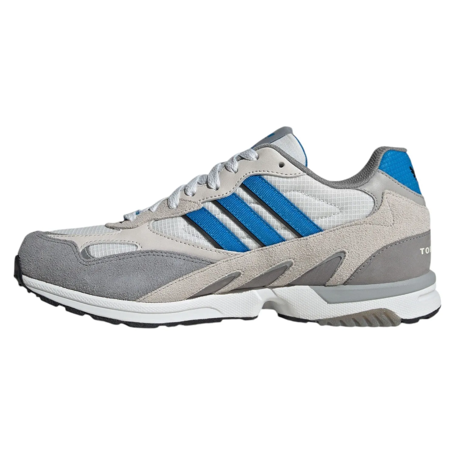 adidas Originals Torsion Super Shoes - White / Bright Blue / Grey