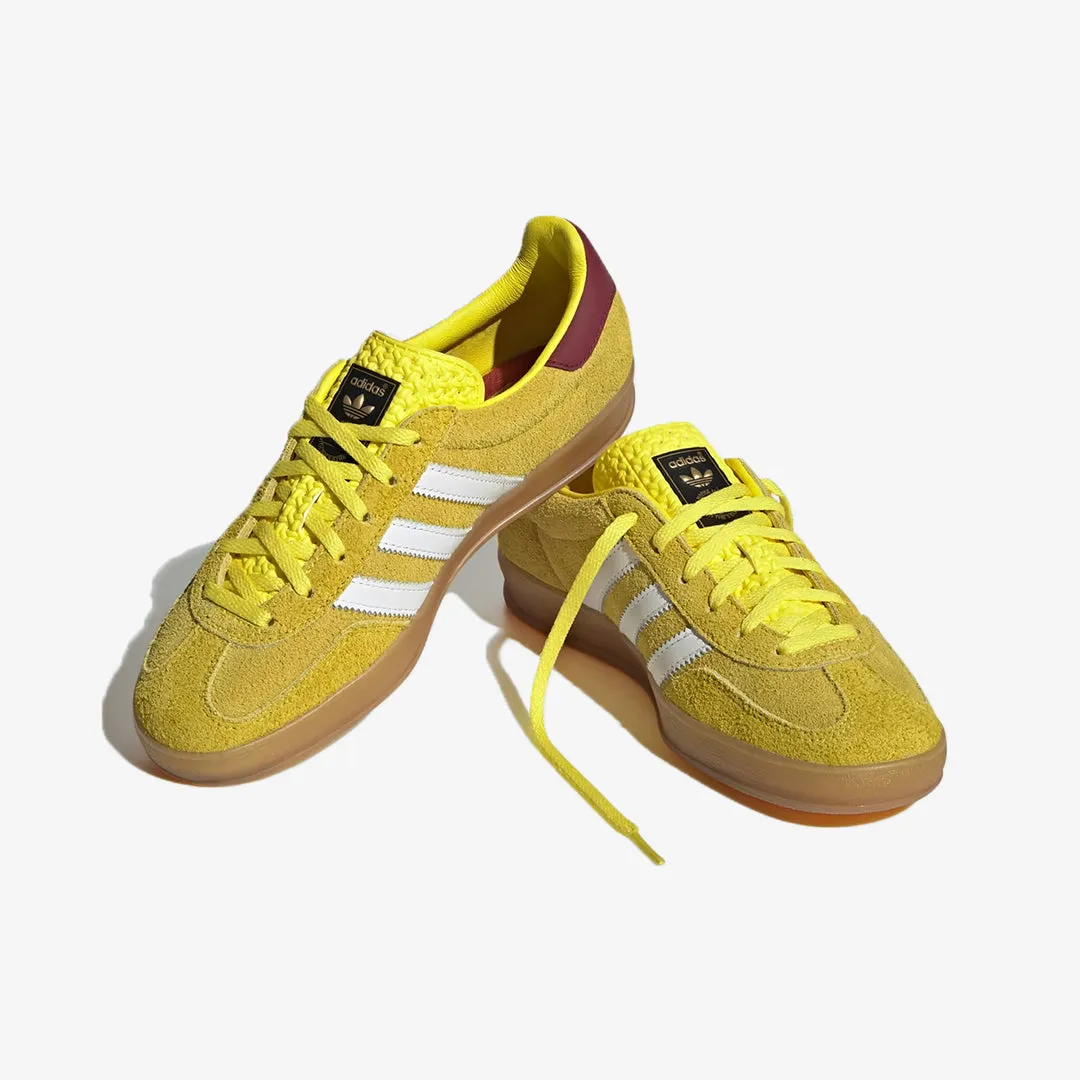 Adidas Originals | WMN'S GAZELLE INDOOR  { YELLOW/WHITE