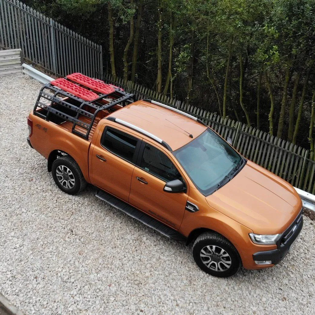 Adjustable Expedition Load Bed Rack Frame System for Toyota Hilux 2016 