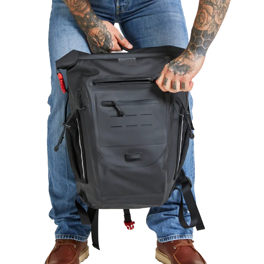 Adventure Waterproof Backpack 30L - Obsidian Black