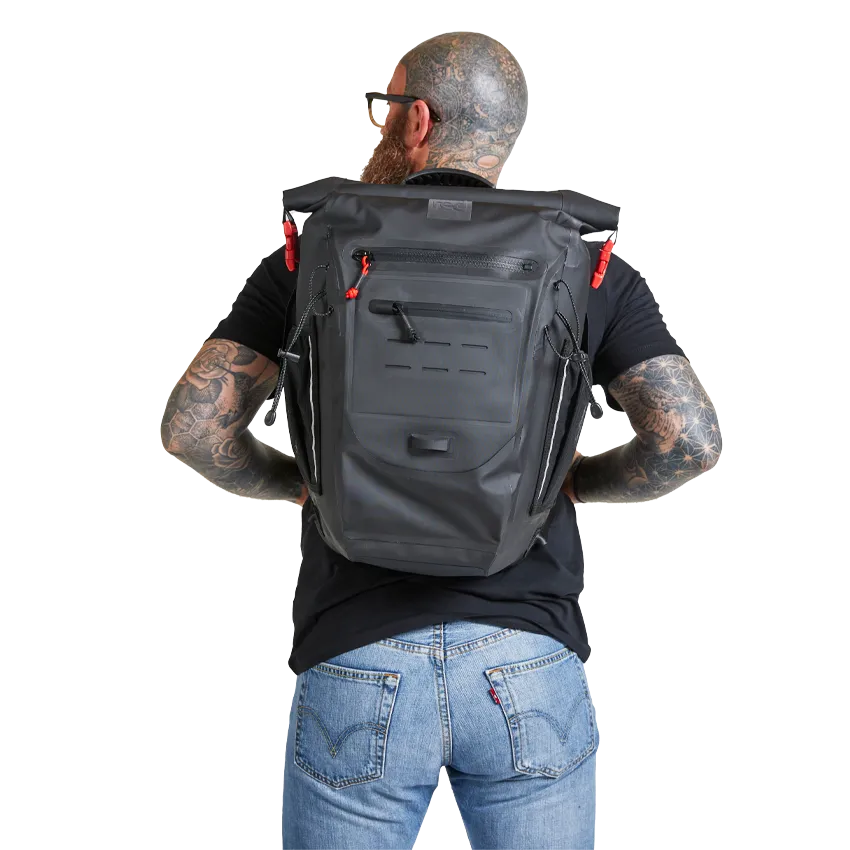 Adventure Waterproof Backpack 30L - Obsidian Black