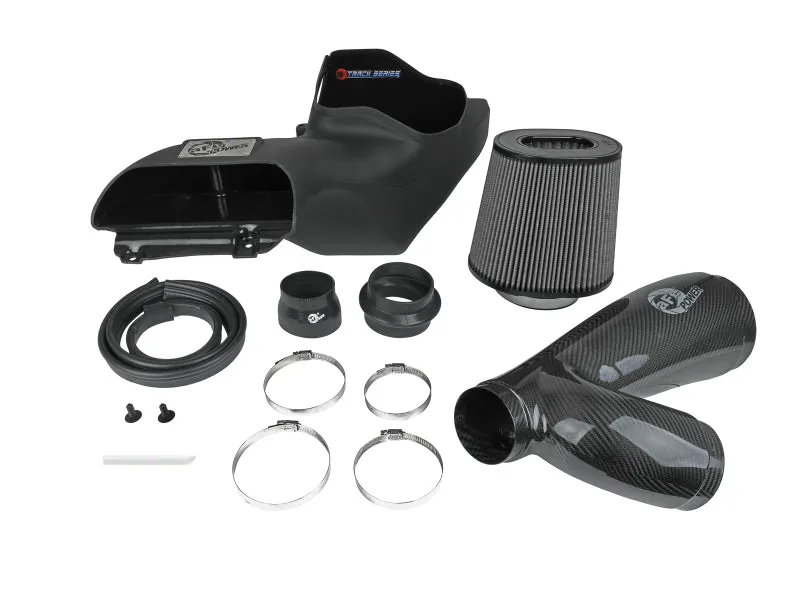 aFe 17-20 Ford F-150/Raptor Track Series Carbon Fiber Cold Air Intake System With Pro DRY S Filters