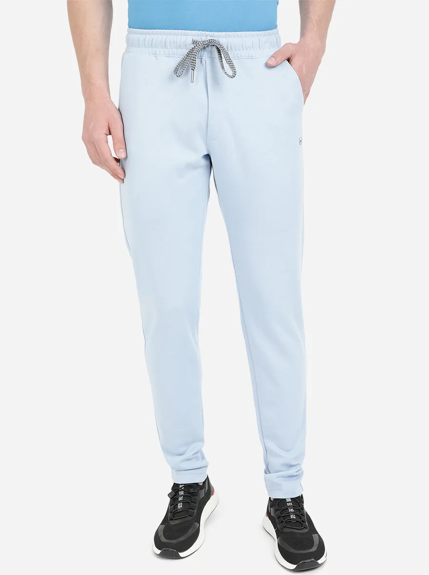 Air Force Blue Solid Regular Fit Track Pant | JadeBlue