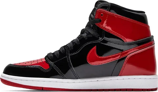 Air Jordan 1 Retro High OG 'Patent Bred' Sneakers for Men