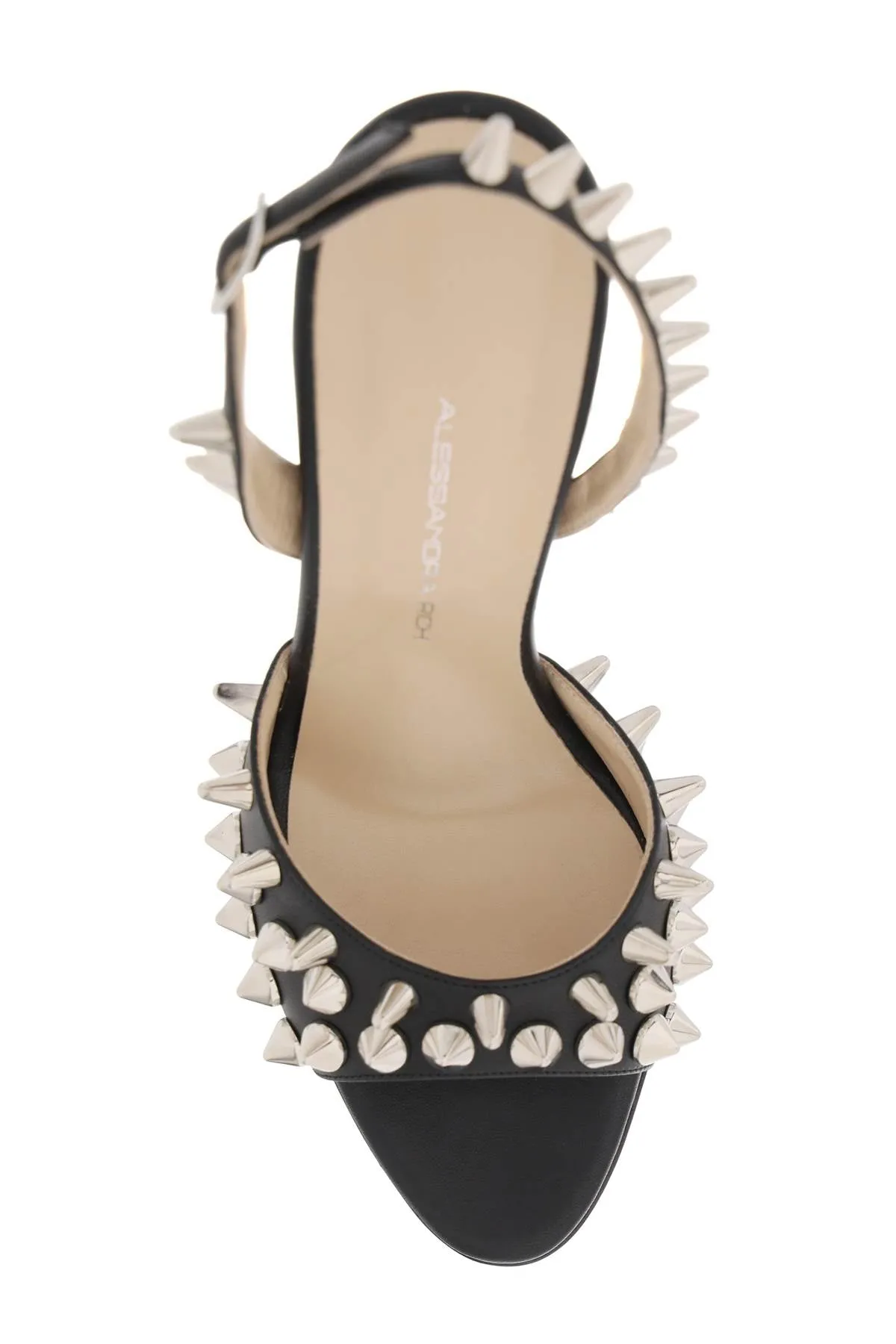 Alessandra rich sandals with spikes