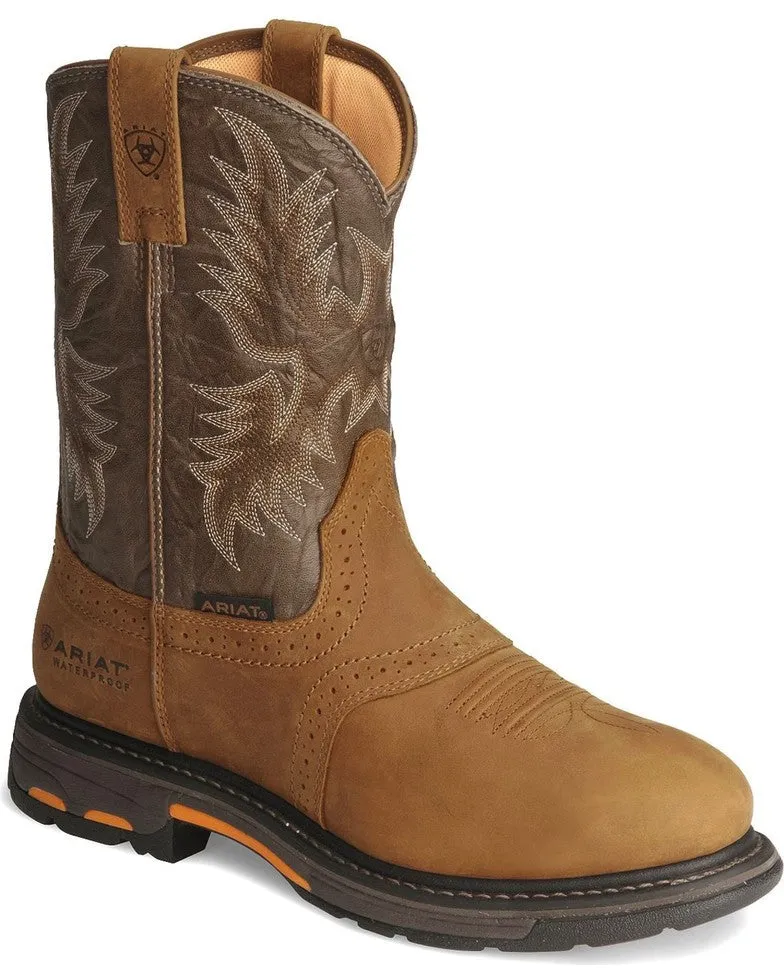 ARIAT Men's WorkHog Waterproof Work Boot 10008633