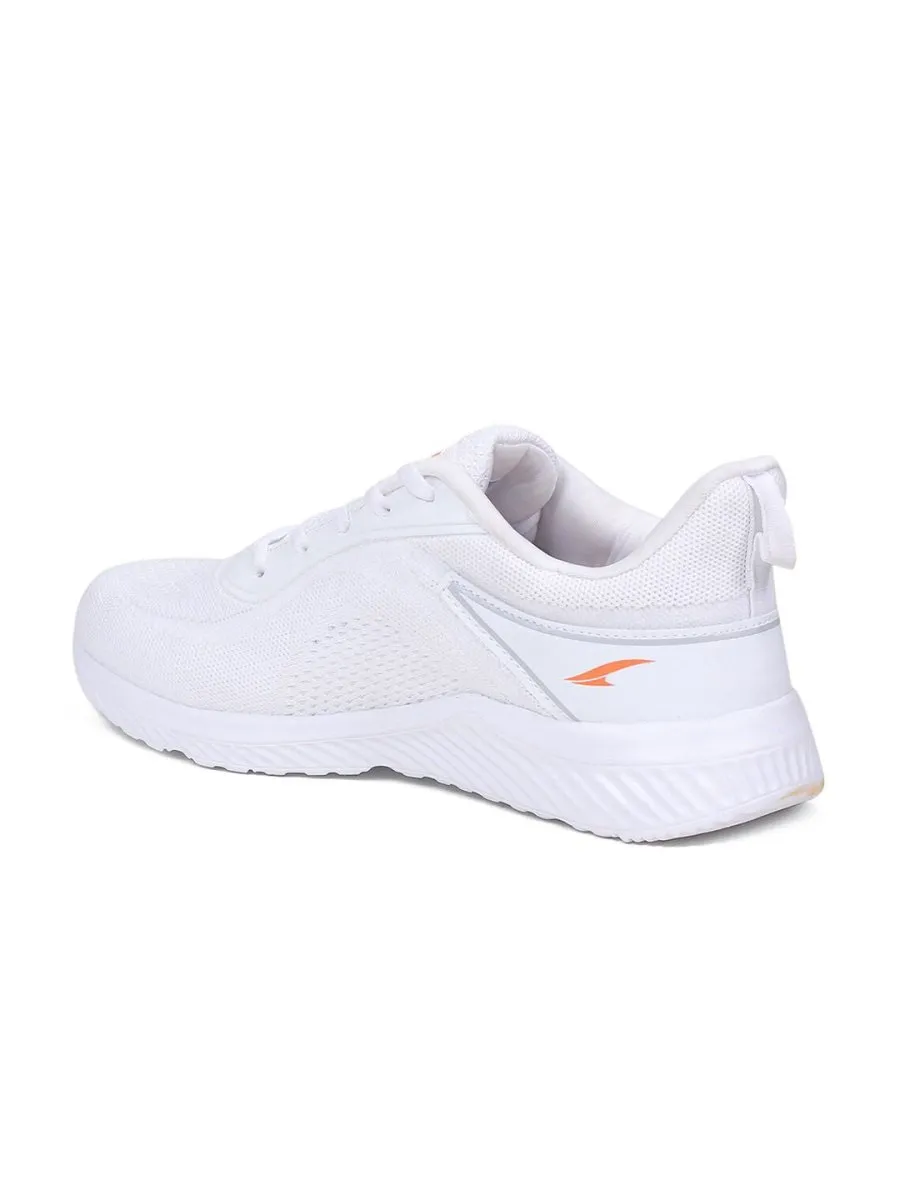 ASIAN Men White Mesh Running Shoes