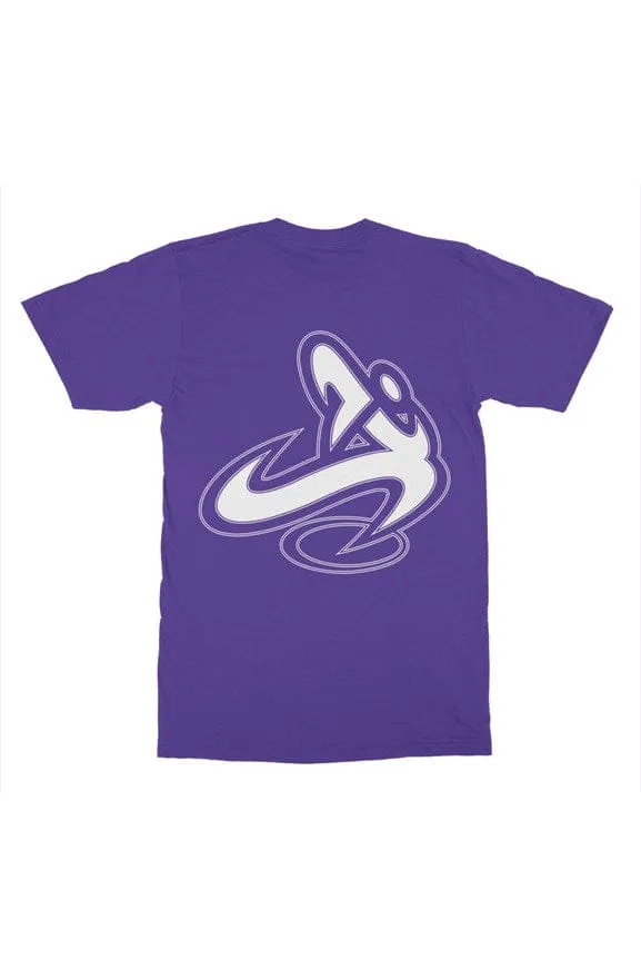 athletic apparatus purple mens t shirt