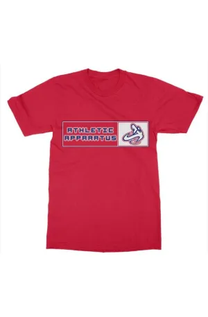 Athletic Apparatus red rwb v2 mens t shirt