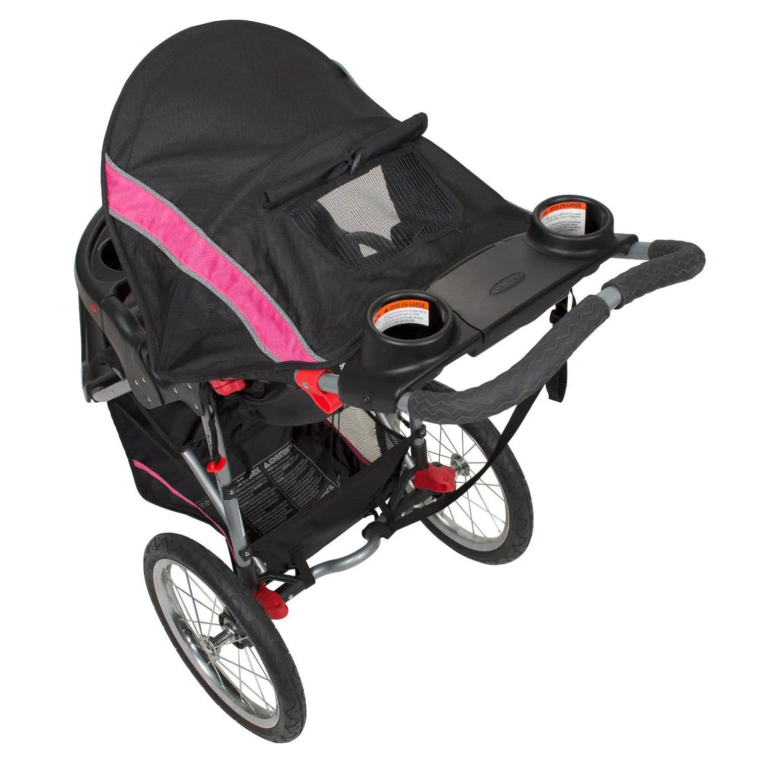 Baby Trend Expedition Jogger Folding Jogging Stroller, Bubble Gum | JG94044