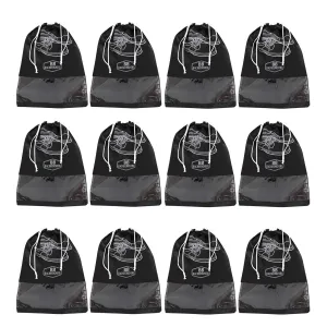 BB BACKBENCHERS Shoe Bag Cover ( pack of 12, black )