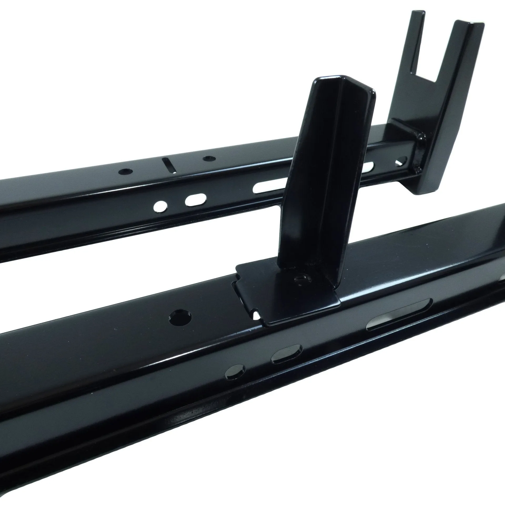 Black 2 Bar Van Roof Ladder Rack Cross Bars for Nissan NV200 2010-2019