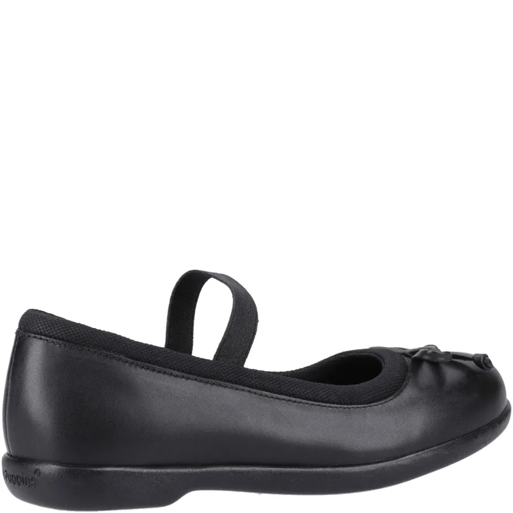 Black Betty Junior School Shoes