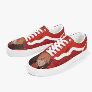 Black Clover Leopold Vermillion V-OK Anime Shoes