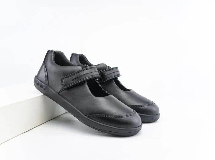 Bobux  KP Quest Mary Jane Black School Shoe