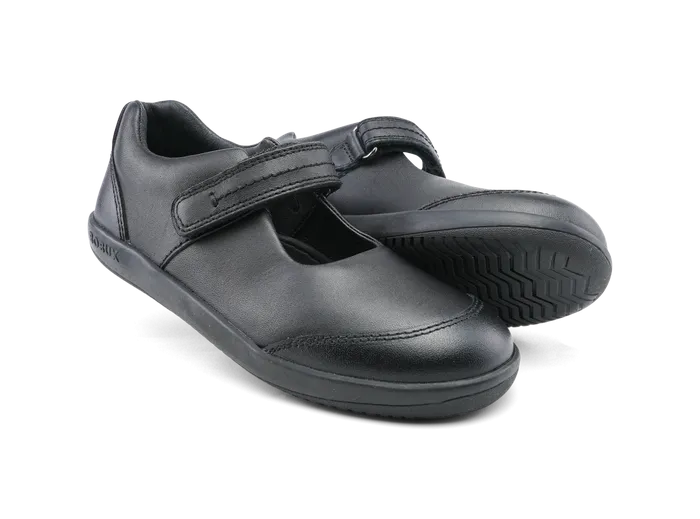 Bobux  KP Quest Mary Jane Black School Shoe