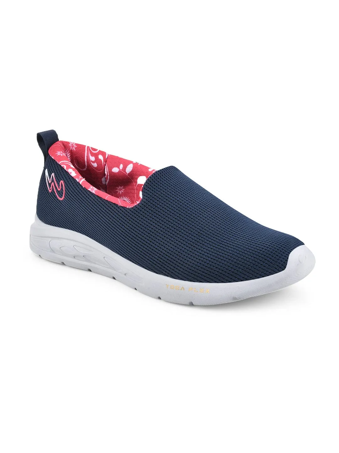 CAMP-FLYWALK Navy Women's Slip-ons