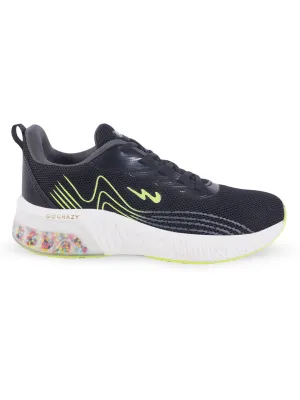 CAMP-FURRY CH Black Child Running Shoes