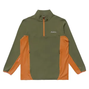 Carson Poly Quarter Zip Mid Layer Conifer - W24