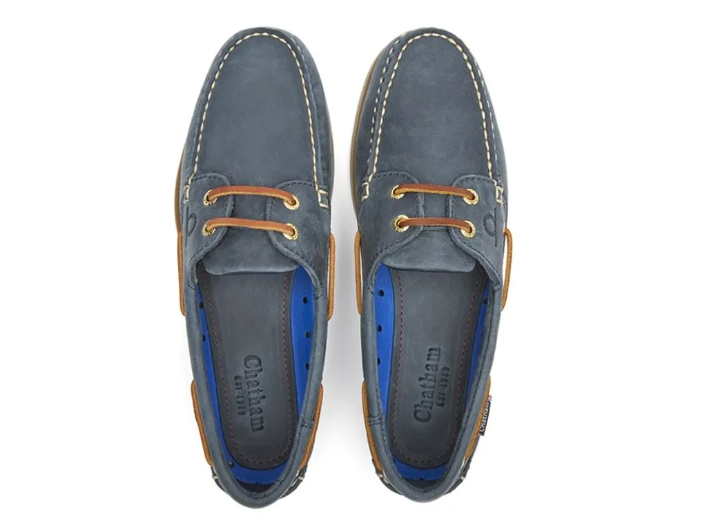 Chatham Men's Deck II G2 Boat Shoes Blue