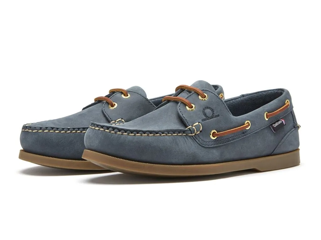 Chatham Men's Deck II G2 Boat Shoes Blue