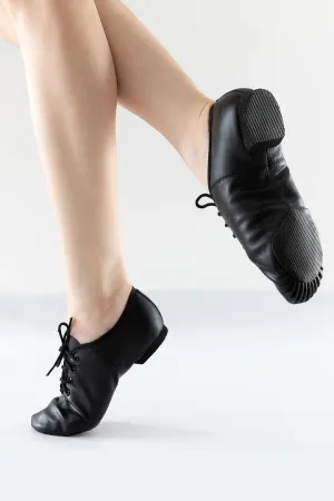 Childrens Jazz soft PU Leather Jazz Booties