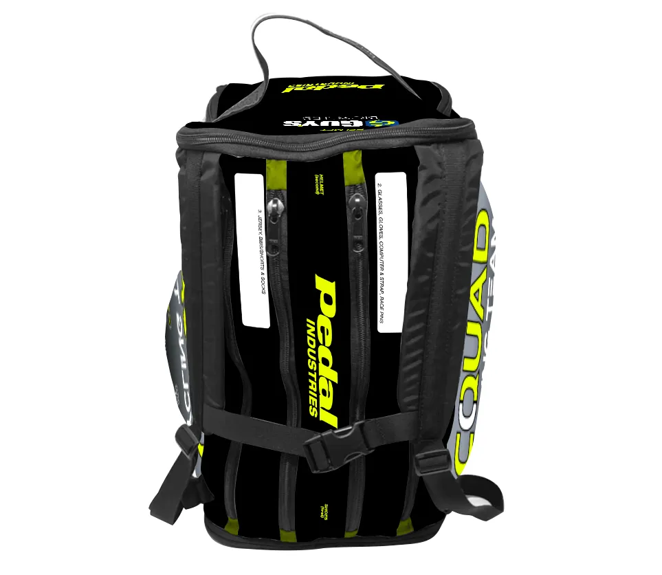 CQUAD.com Cycling Team 2022 RACEDAY BAG™