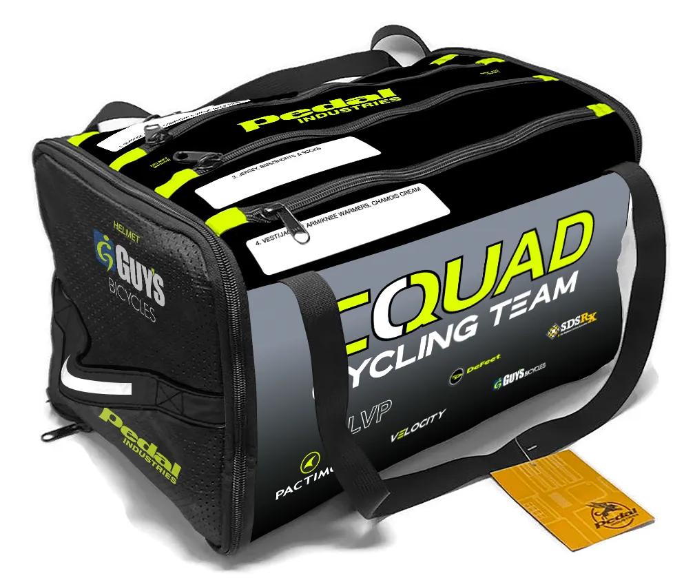 CQUAD.com Cycling Team 2022 RACEDAY BAG™