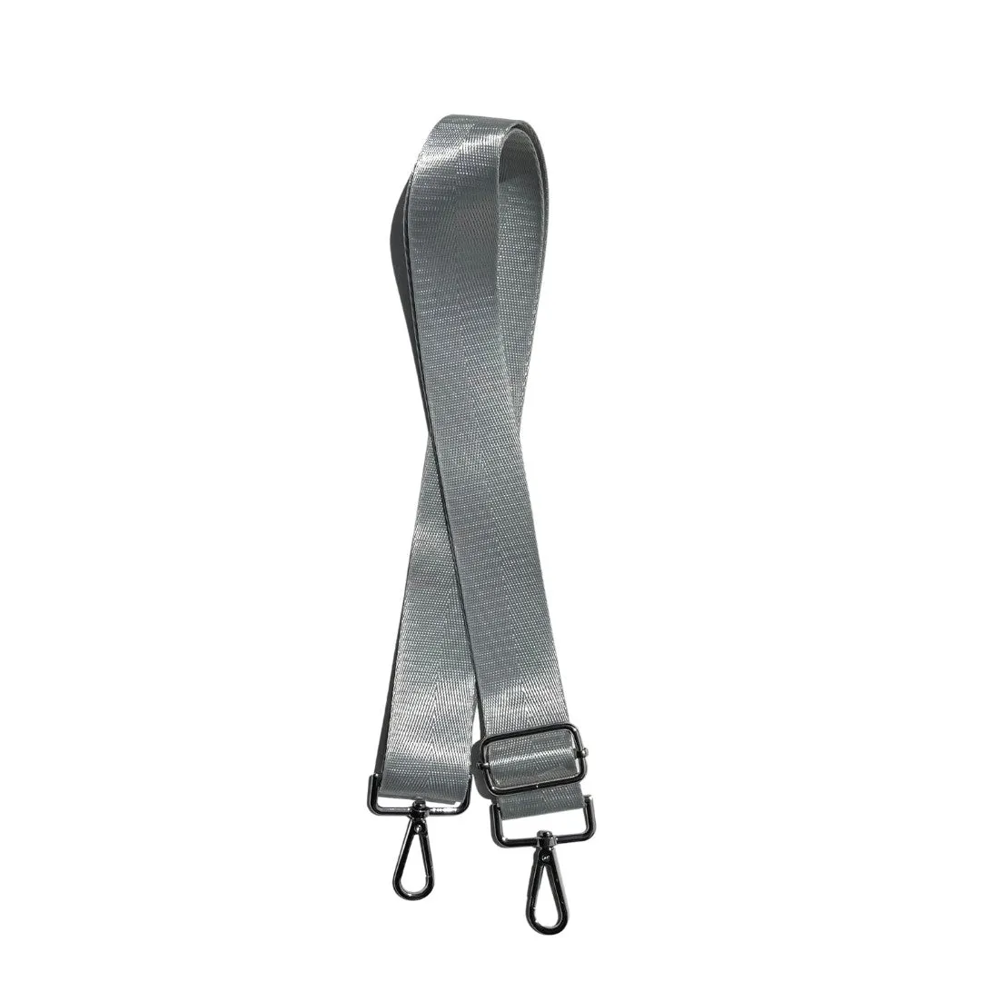 Crossbody Purse Strap - Solid Dark Gray