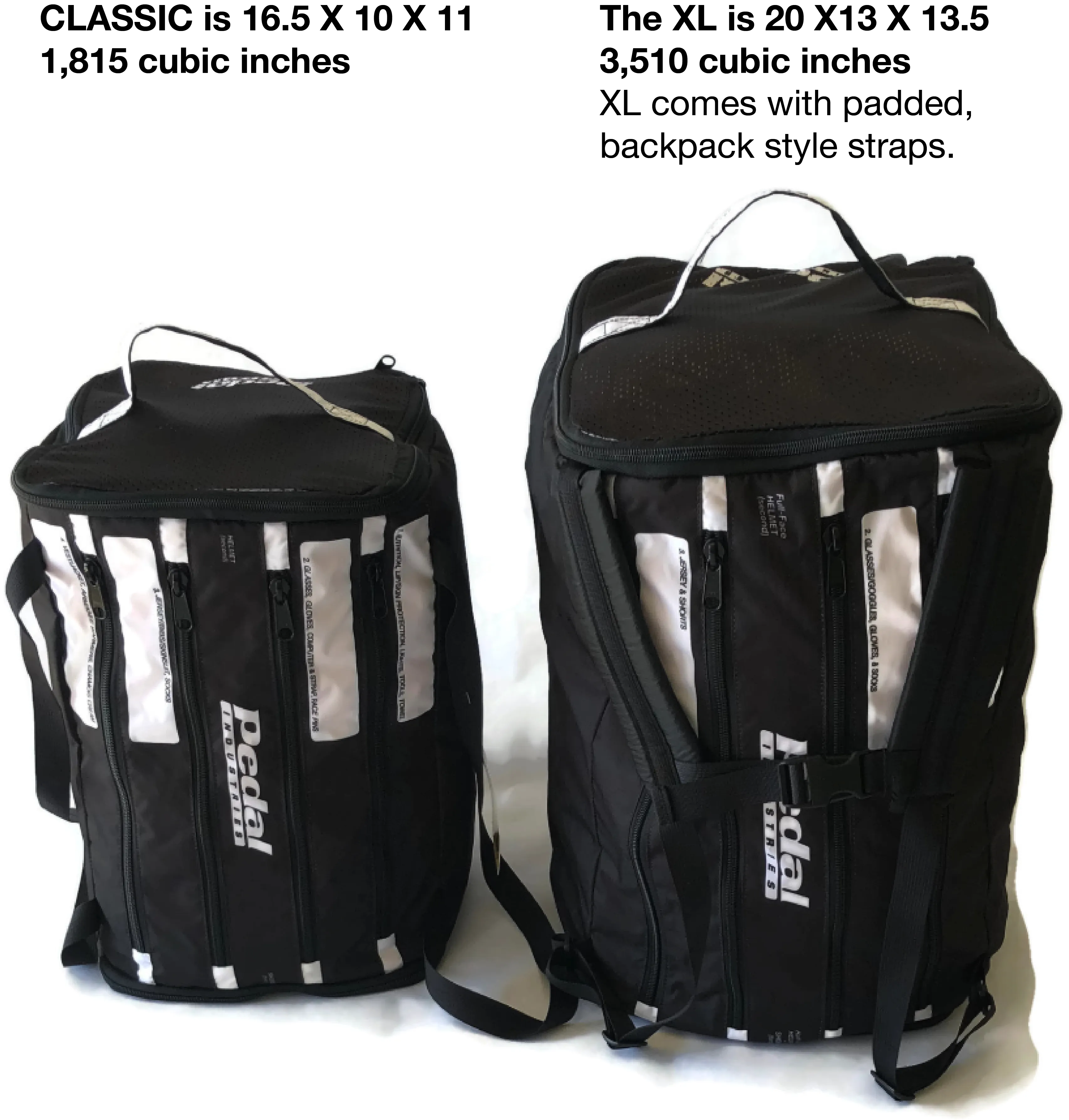 Custom Name All Deep Colors Cycling RACEDAY BAG™ ISD