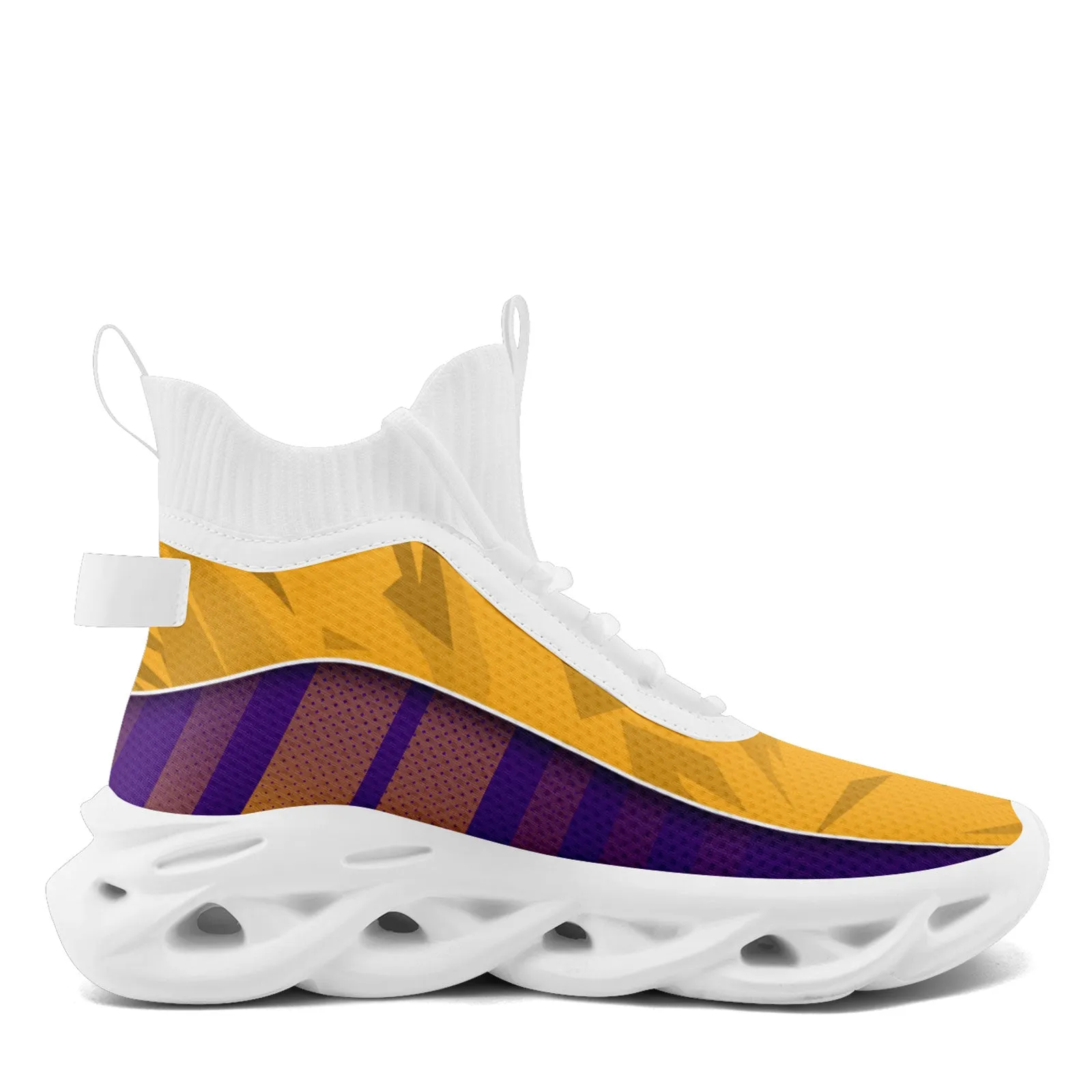 Custom Purple Yellow Maxsoul Shoes Personalized Sneaker FN029A-D020158-4