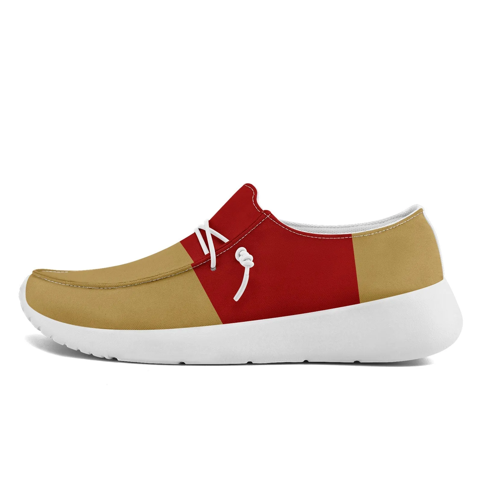 Custom San Francisco Yellow Red Shoes Personalized Sneaker FN018-D020278-25 Custom Online