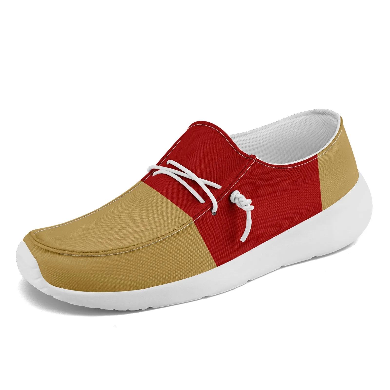 Custom San Francisco Yellow Red Shoes Personalized Sneaker FN018-D020278-25 Custom Online