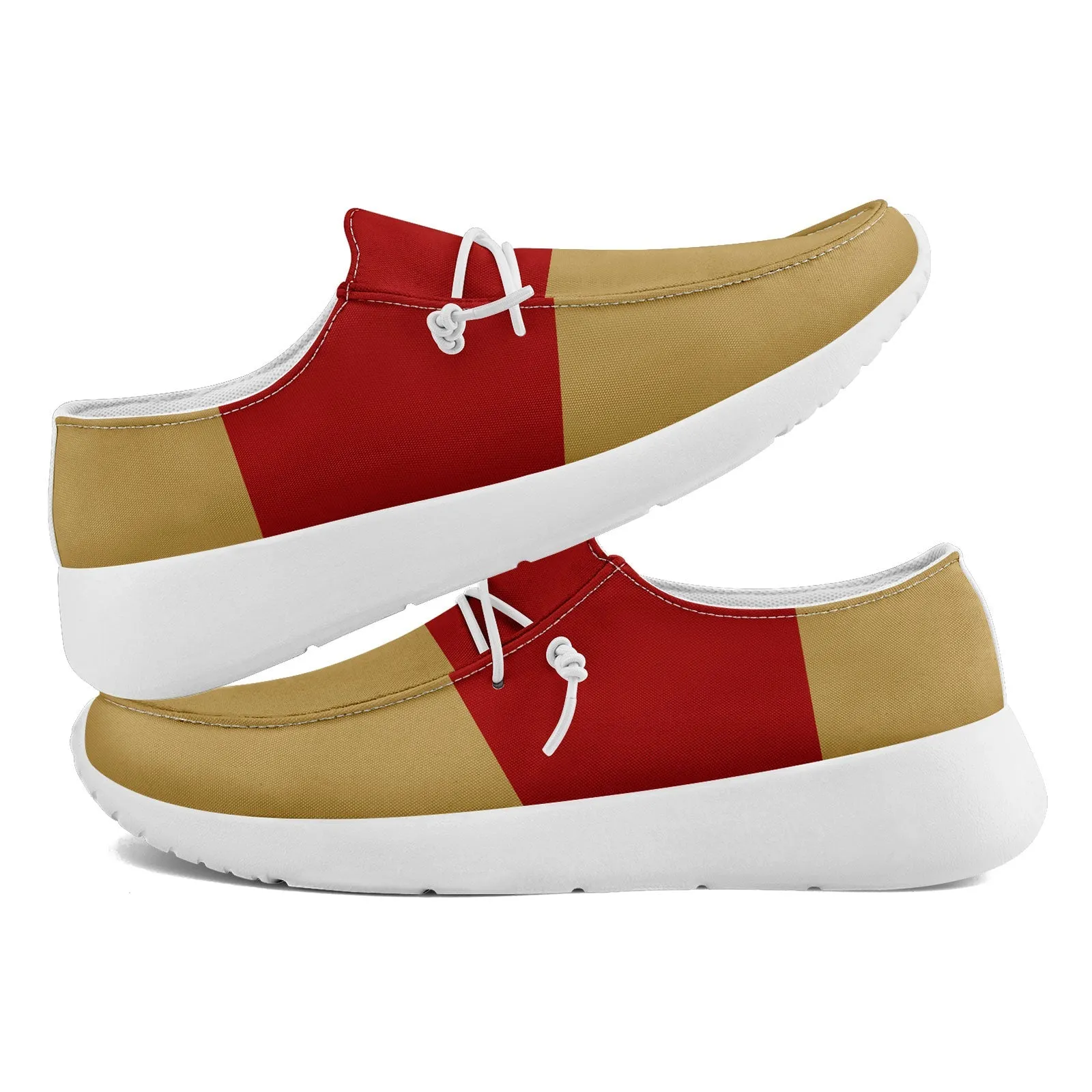 Custom San Francisco Yellow Red Shoes Personalized Sneaker FN018-D020278-25 Custom Online