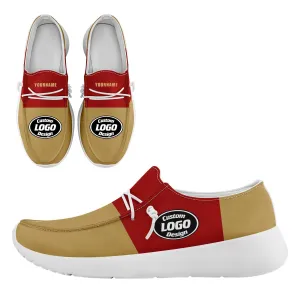 Custom San Francisco Yellow Red Shoes Personalized Sneaker FN018-D020278-25 Custom Online