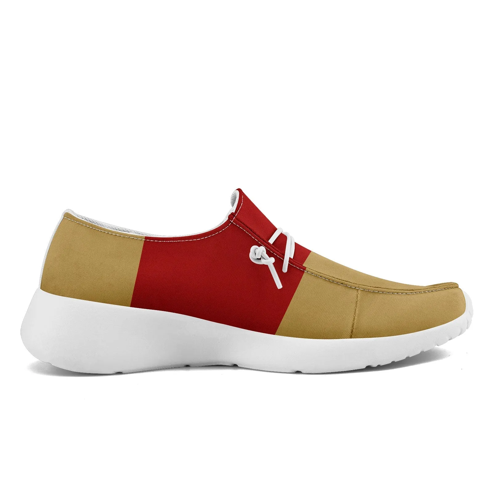 Custom San Francisco Yellow Red Shoes Personalized Sneaker FN018-D020278-25 Custom Online