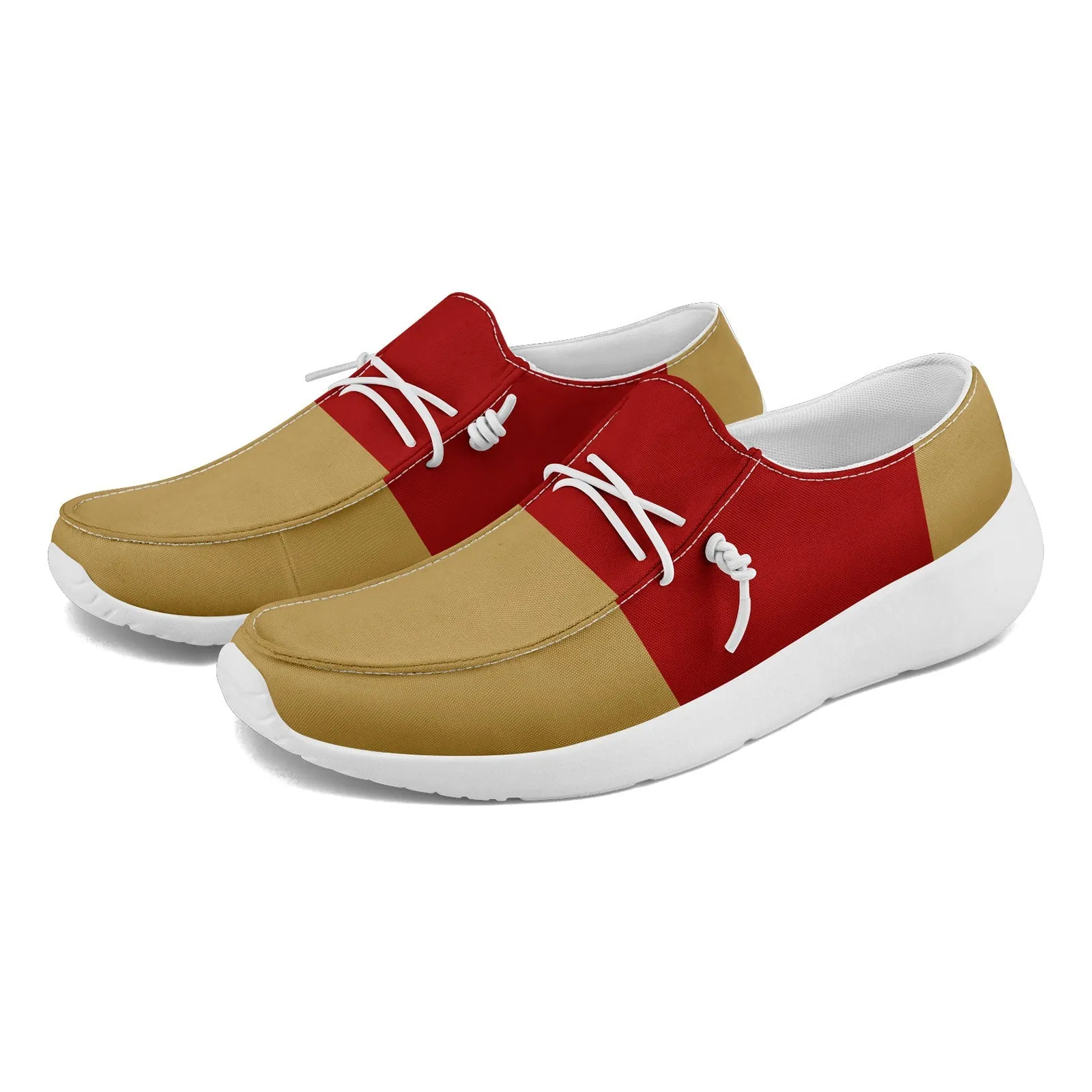 Custom San Francisco Yellow Red Shoes Personalized Sneaker FN018-D020278-25 Custom Online