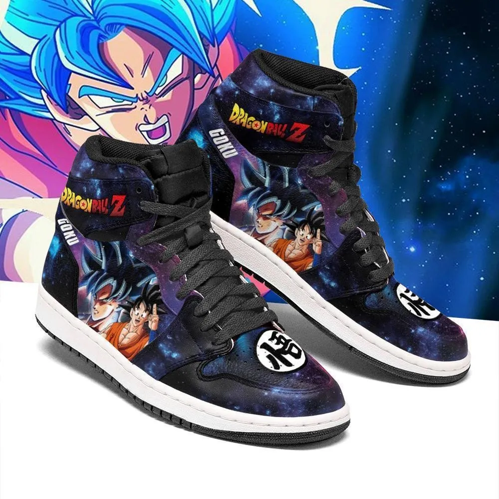 DBZ Goku Sneakers Custom Galaxy Dragon Ball Shoes