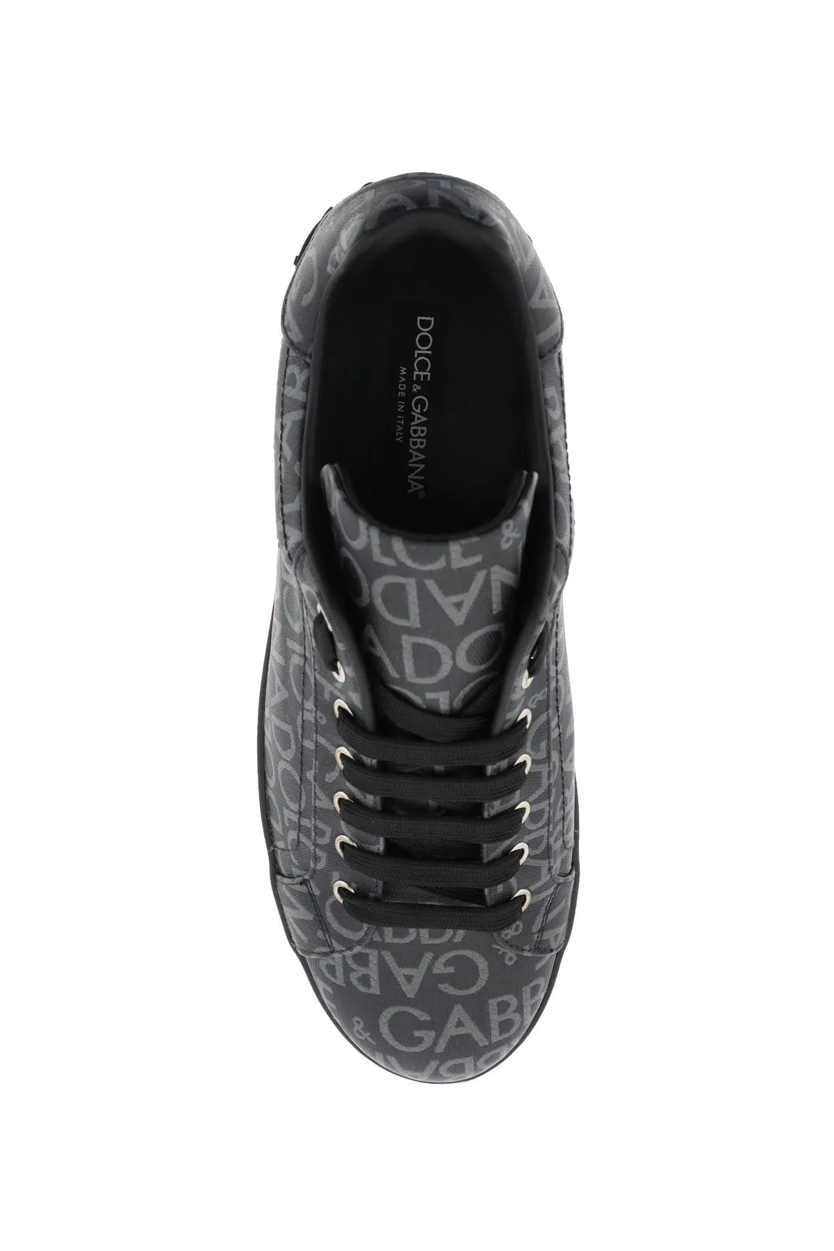 Dolce & gabbana portofino jacquard sneakers