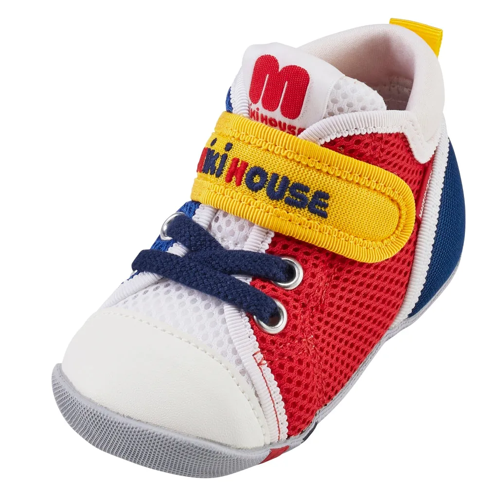 Double Russell Mesh First Shoes - Blast from the Past