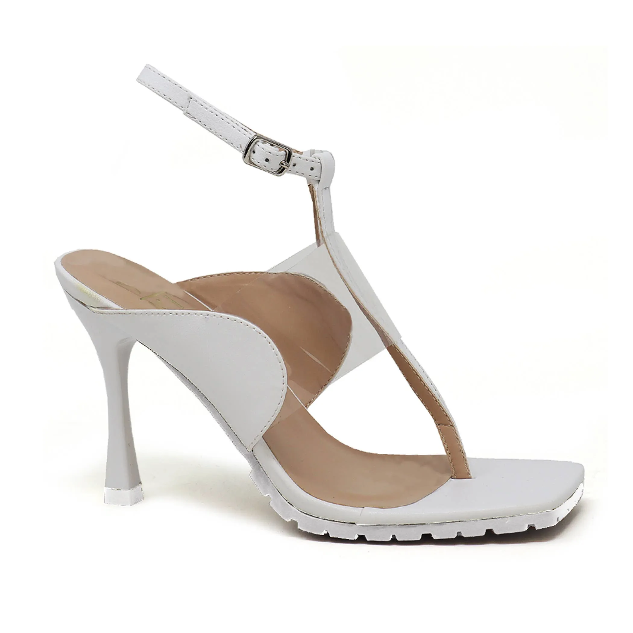 DREZZY-20 Women's Open Square Toe High heels