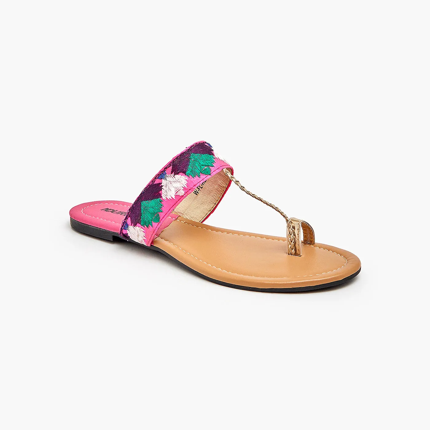 Embroidered Ladies Chappal