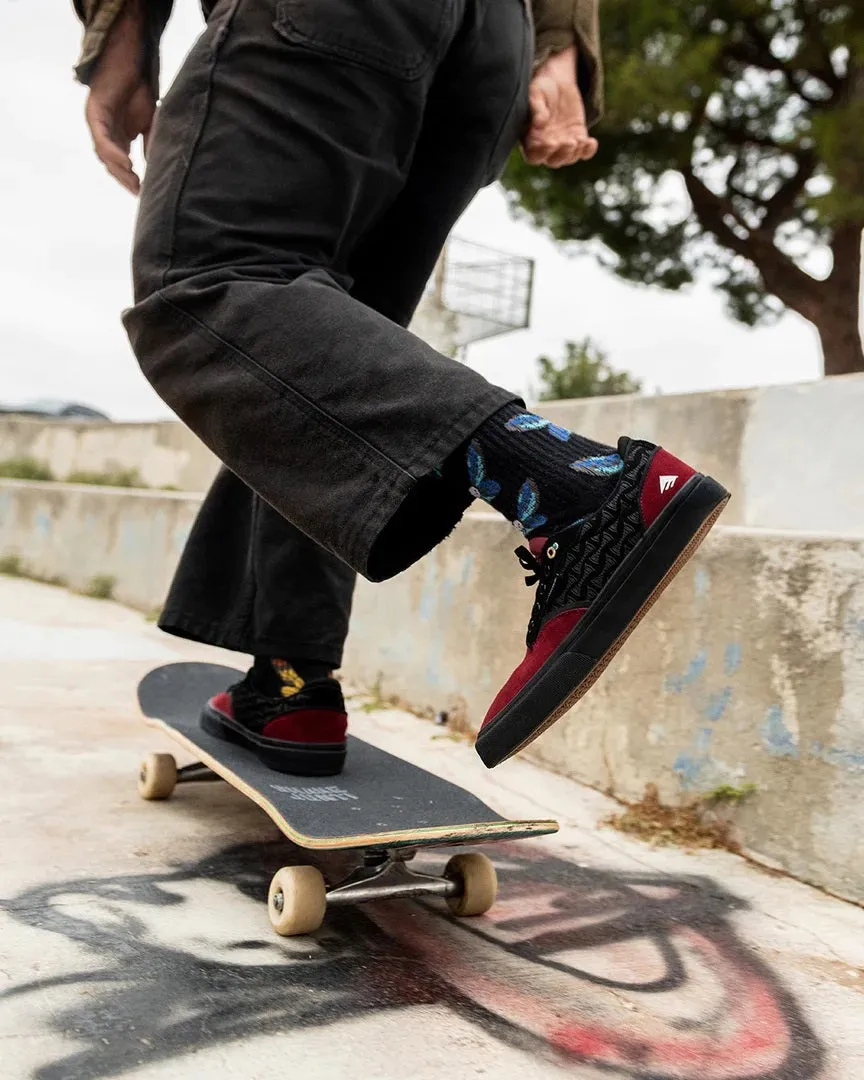 Emerica x Independent Dickson Shoe, Red Black