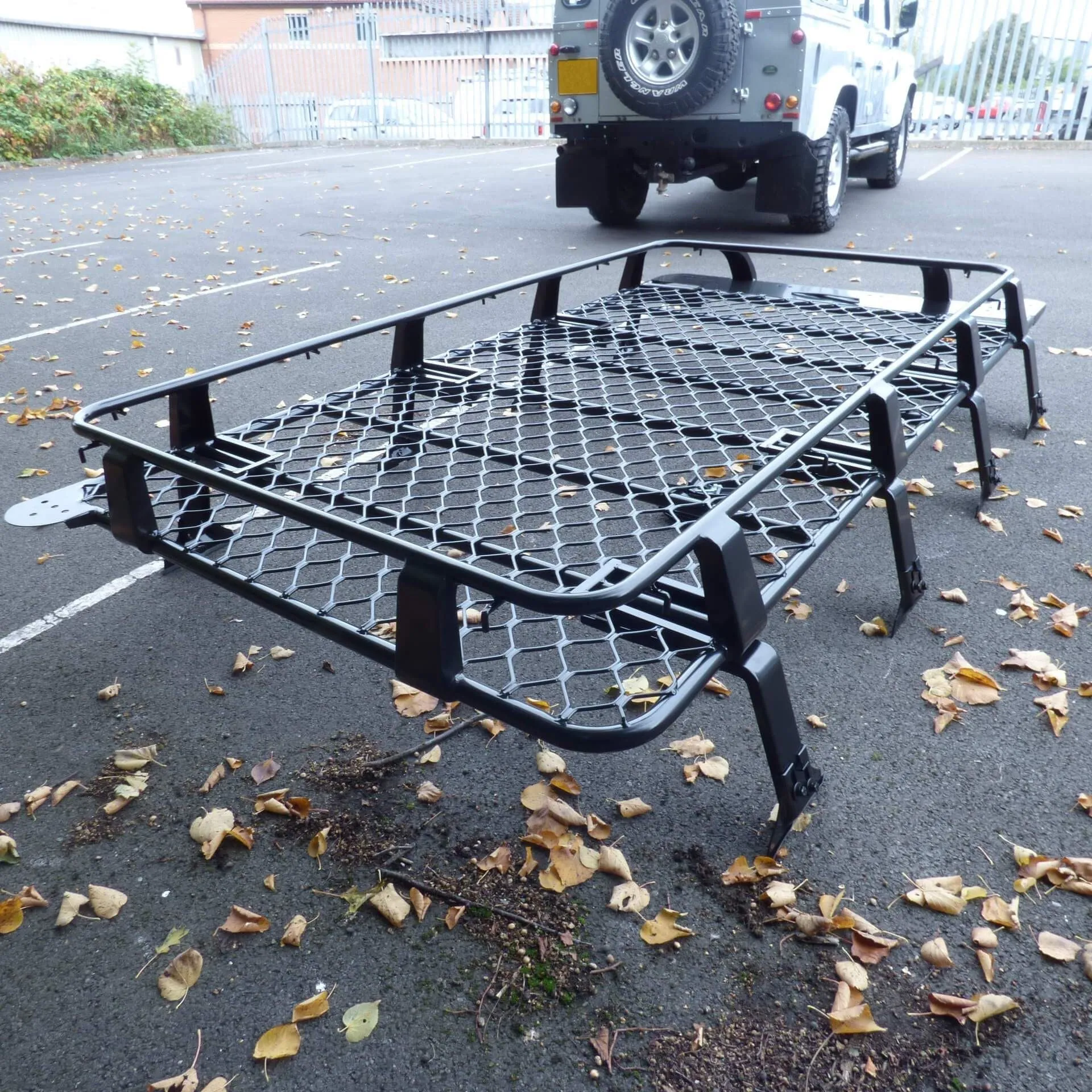 Expedition Aluminium Full Basket Roof Rack for Land Rover Discovery 3 and 4