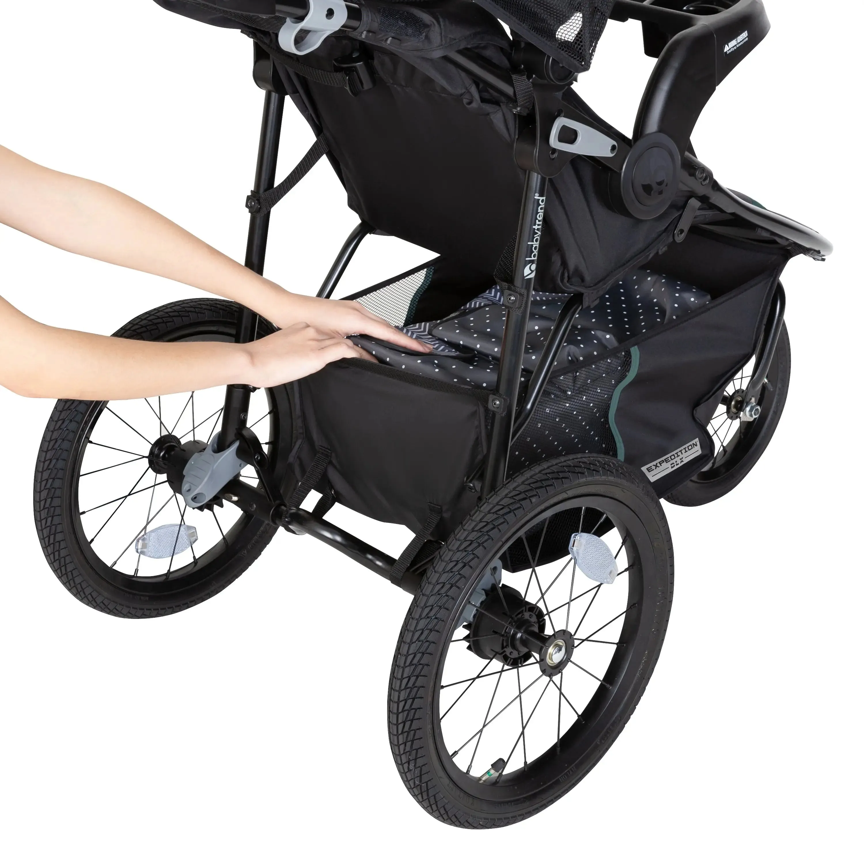 Expedition® DLX Jogger Travel System with EZ-Lift™ PLUS Infant Car Seat - Dash Sage