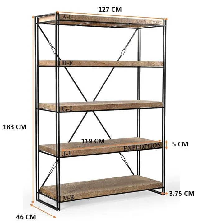 EXPEDITION INDUSTRIAL BOOKCASE